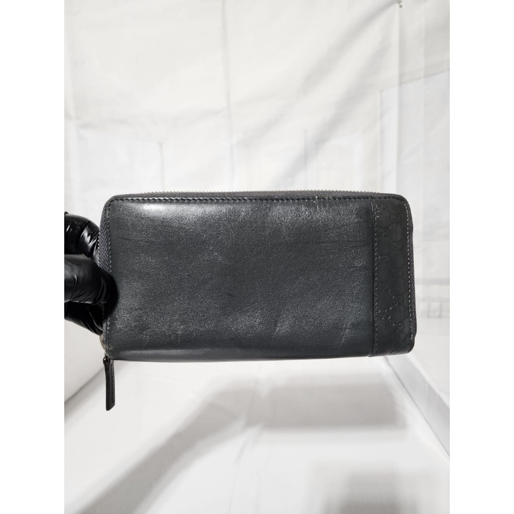 Gucci GG Signature Leather Continental Wallet Grey - Picture 3 of 12